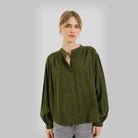 Sacrecoeur Giannita Blouse Algae - Steranko Clothing Manchester