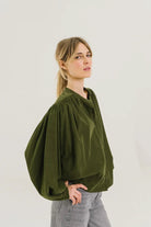 Sacrecoeur Giannita Blouse Algae - Steranko Clothing Manchester