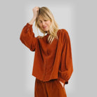 Sacrecoeur Giannita Blouse Java - Steranko Clothing Manchester