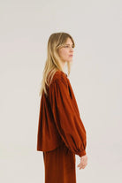 Sacrecoeur Giannita Blouse Java - Steranko Clothing Manchester