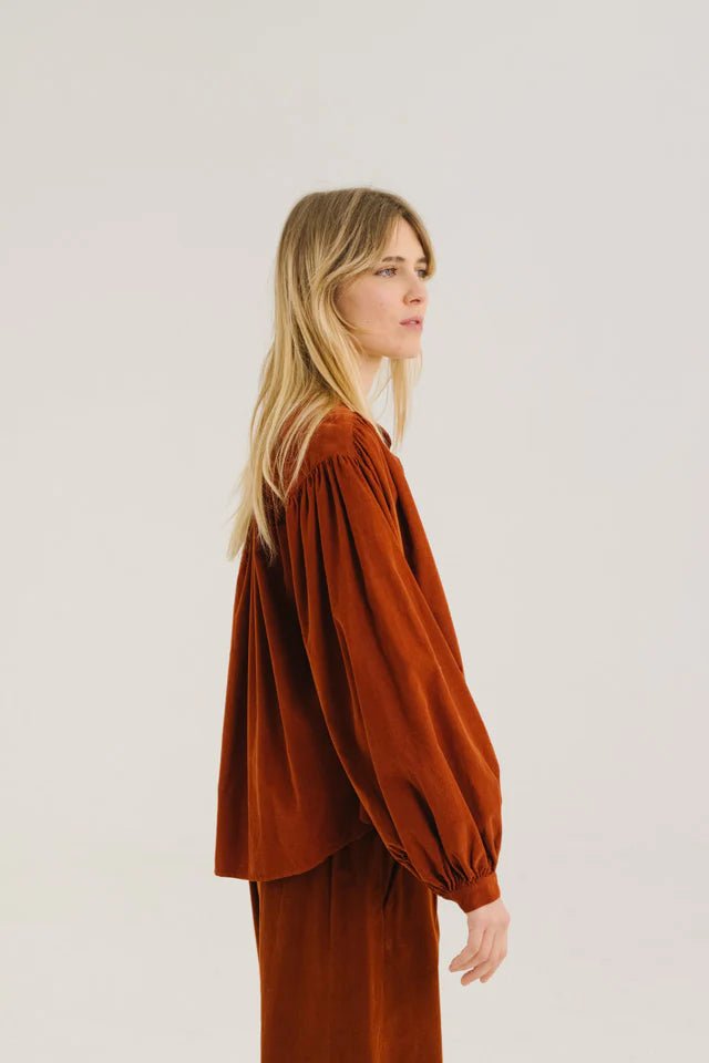 Sacrecoeur Giannita Blouse Java - Steranko Clothing Manchester