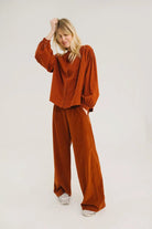 Sacrecoeur Giannita Blouse Java - Steranko Clothing Manchester