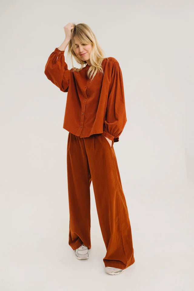 Sacrecoeur Giannita Blouse Java - Steranko Clothing Manchester