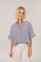 Sacrécoeur Ines Shirt Blue - Steranko Clothing Manchester