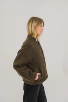 Sacrecoeur Jay Jacket Brown - Steranko Clothing Manchester