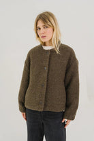 Sacrecoeur Jay Jacket Brown - Steranko Clothing Manchester