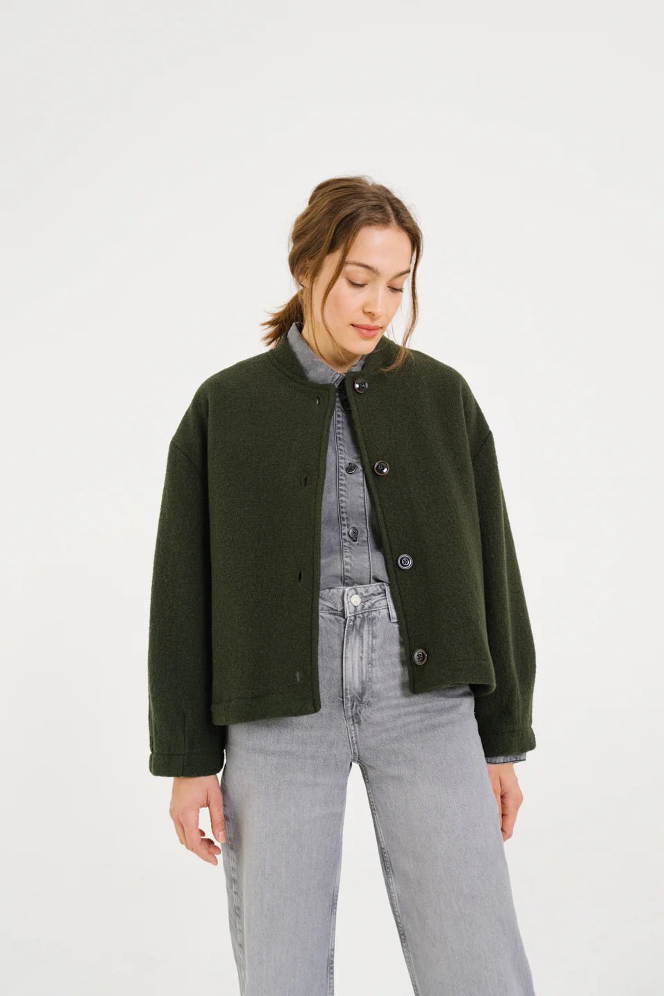 Sacrecoeur Jay Jacket Green - Steranko Clothing Manchester