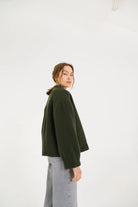 Sacrecoeur Jay Jacket Green - Steranko Clothing Manchester