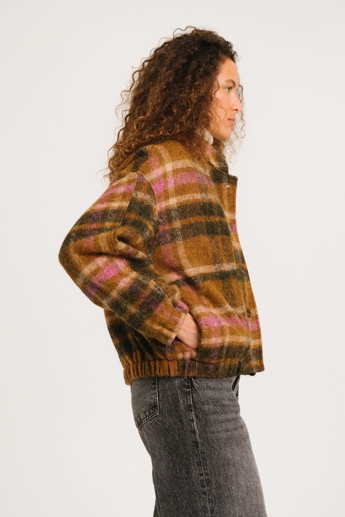 Sacrecoeur Lison Wool Jacket Multico - Steranko Clothing Manchester
