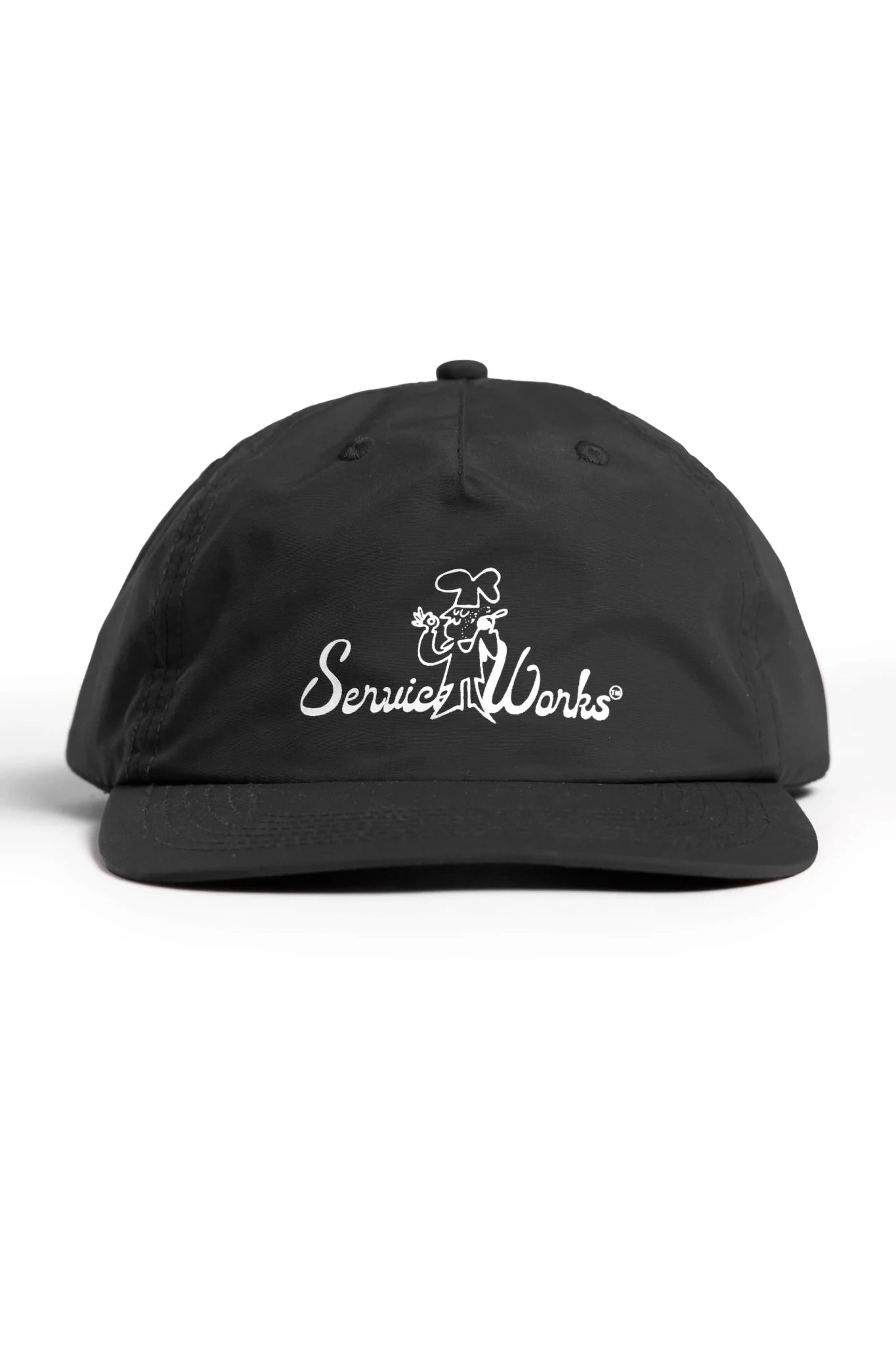 Service Works Chef's Kiss Cap Black - Steranko Clothing Manchester