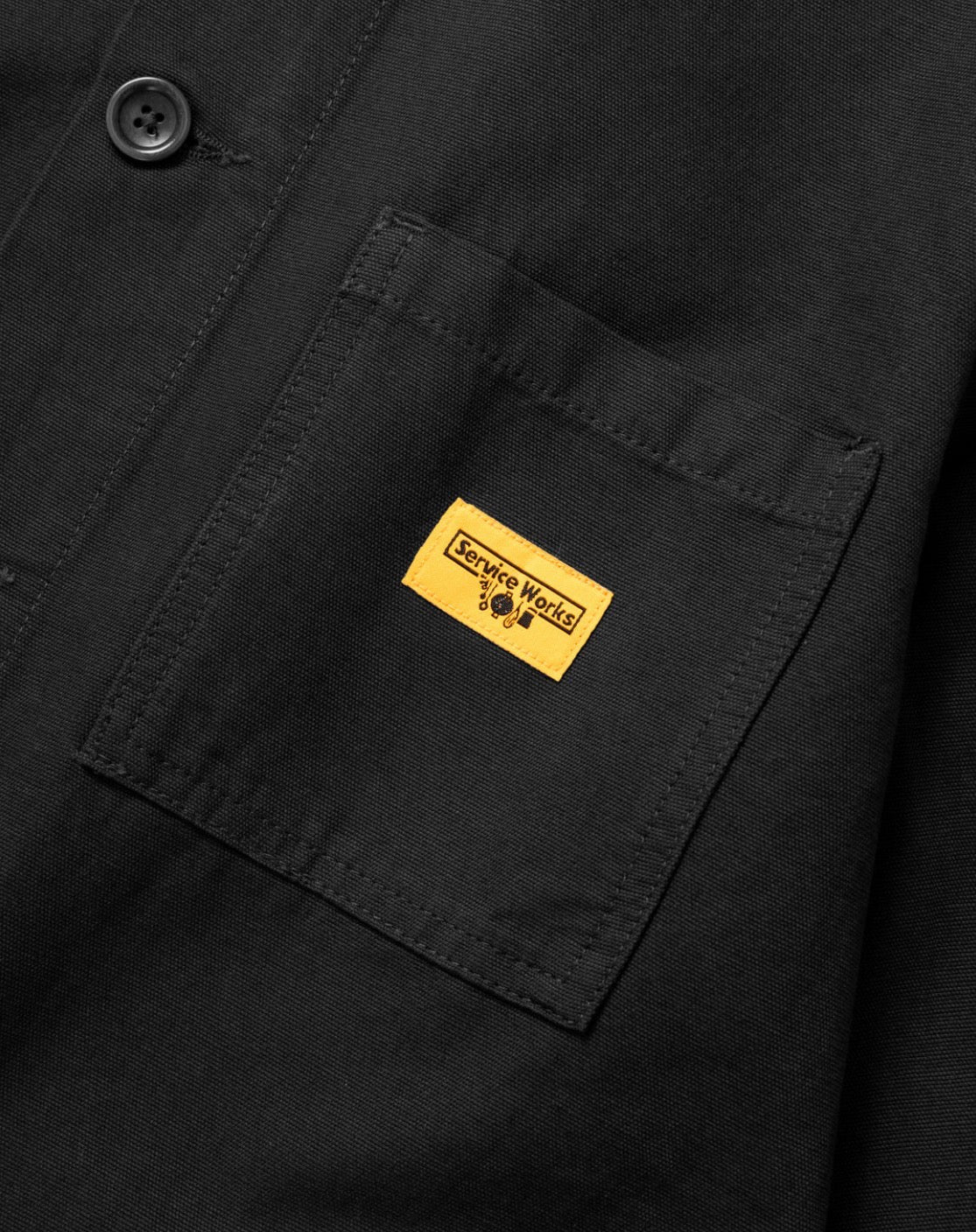Service Works Chore Shirt Black - Steranko Clothing Manchester