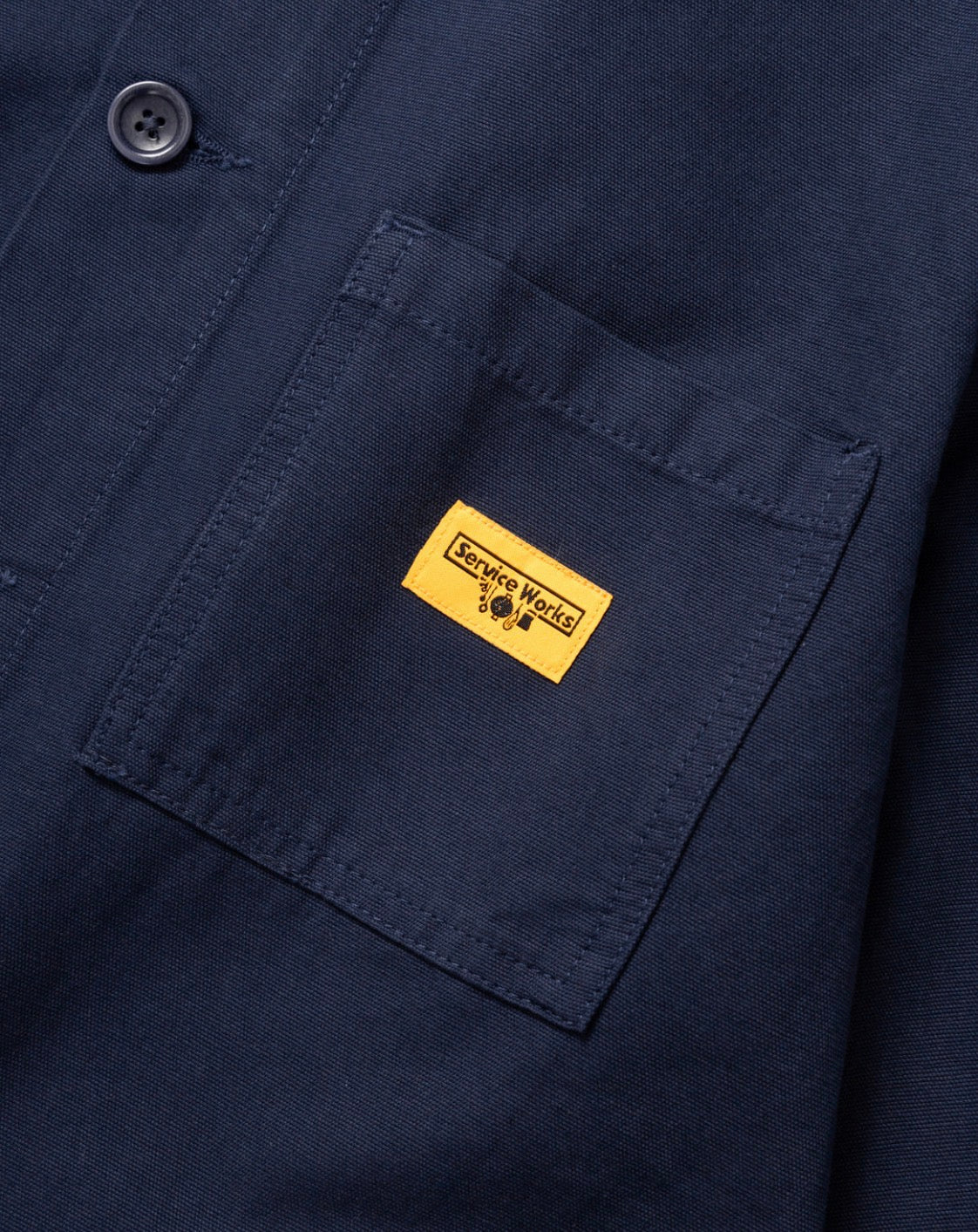 Service Works Chore Shirt Dark Navy - Steranko Clothing Manchester