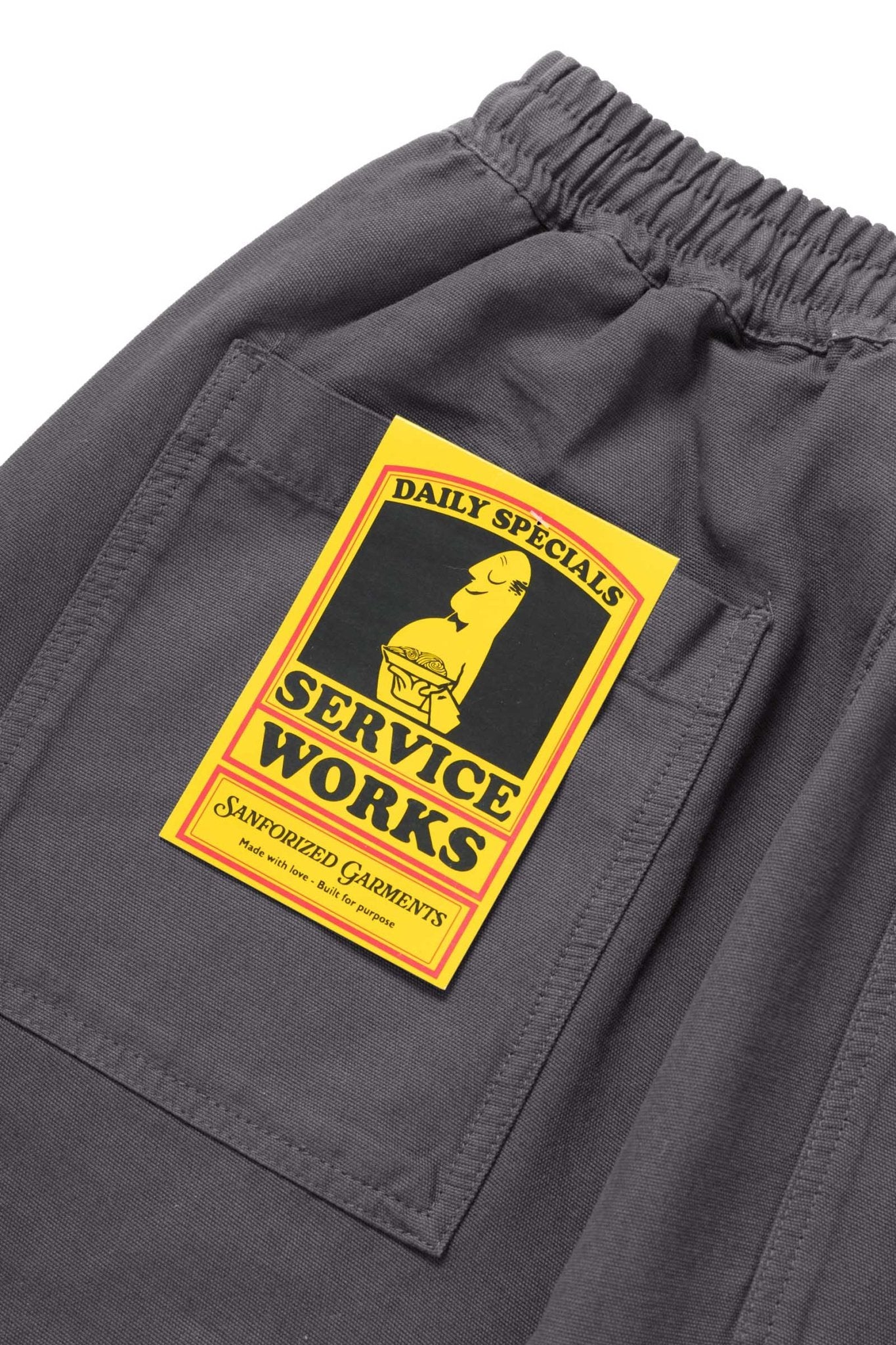 Service Works Classic Chef Pant Grey - Steranko Clothing Manchester