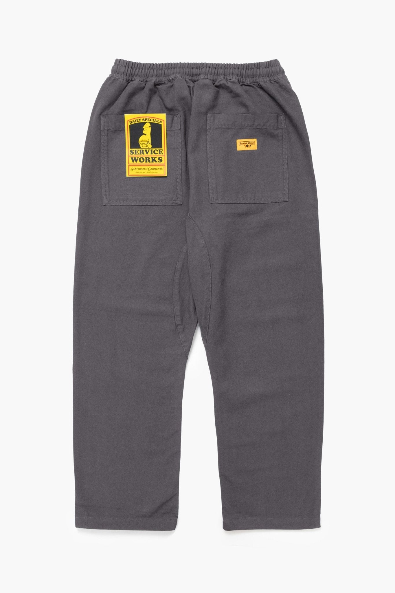 Service Works Classic Chef Pant Grey - Steranko Clothing Manchester