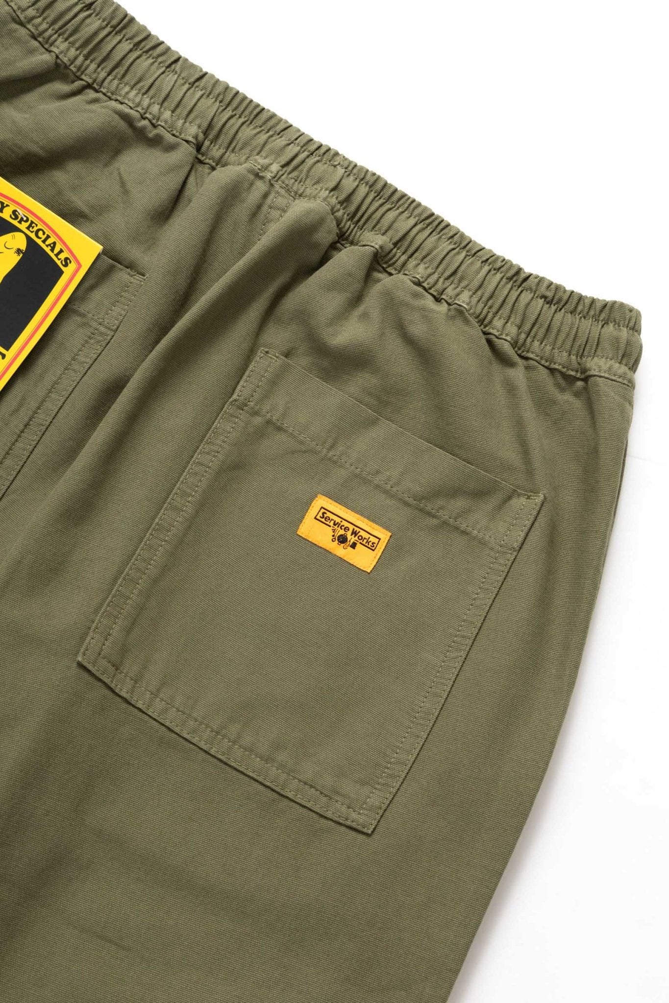 Service Works Classic Chef Pant Olive - Steranko Clothing Manchester