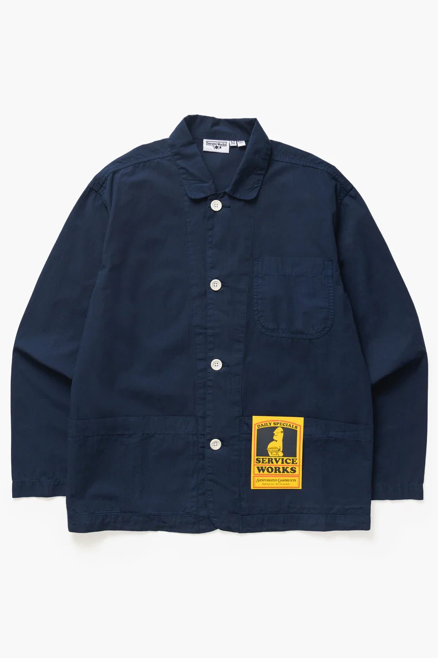 Service Works Easy Chef Shirt Navy - Steranko Clothing Manchester