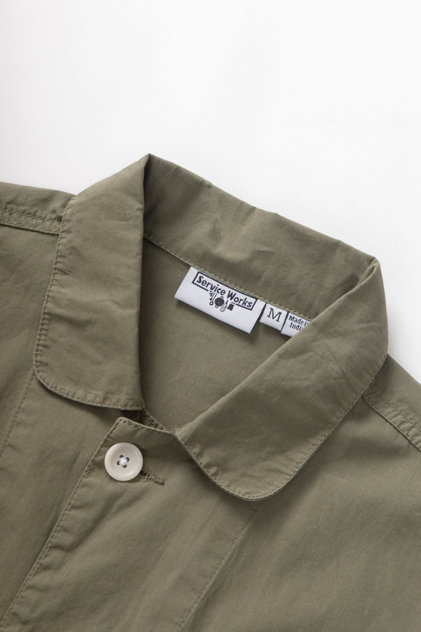 Service Works Easy Chef Shirt Olive - Steranko Clothing Manchester
