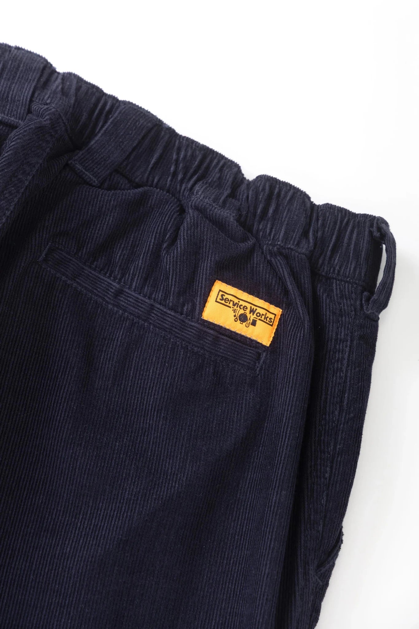 Service Works Fine Cord Waiter Pants Dark Navy - Steranko Clothing Manchester