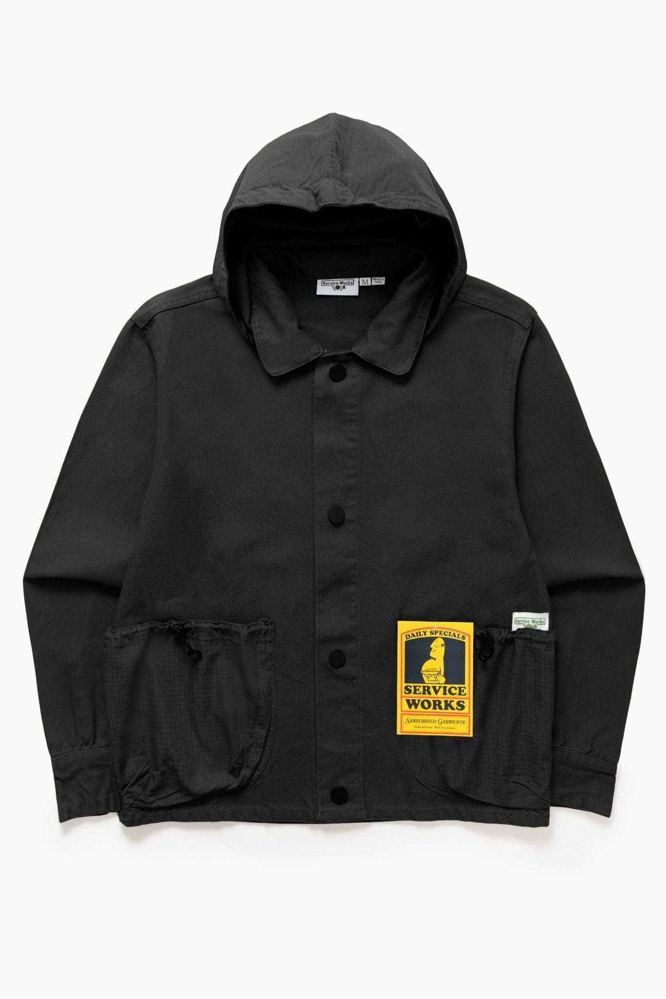 Service Works Gardener Jacket Black - Steranko Clothing Manchester