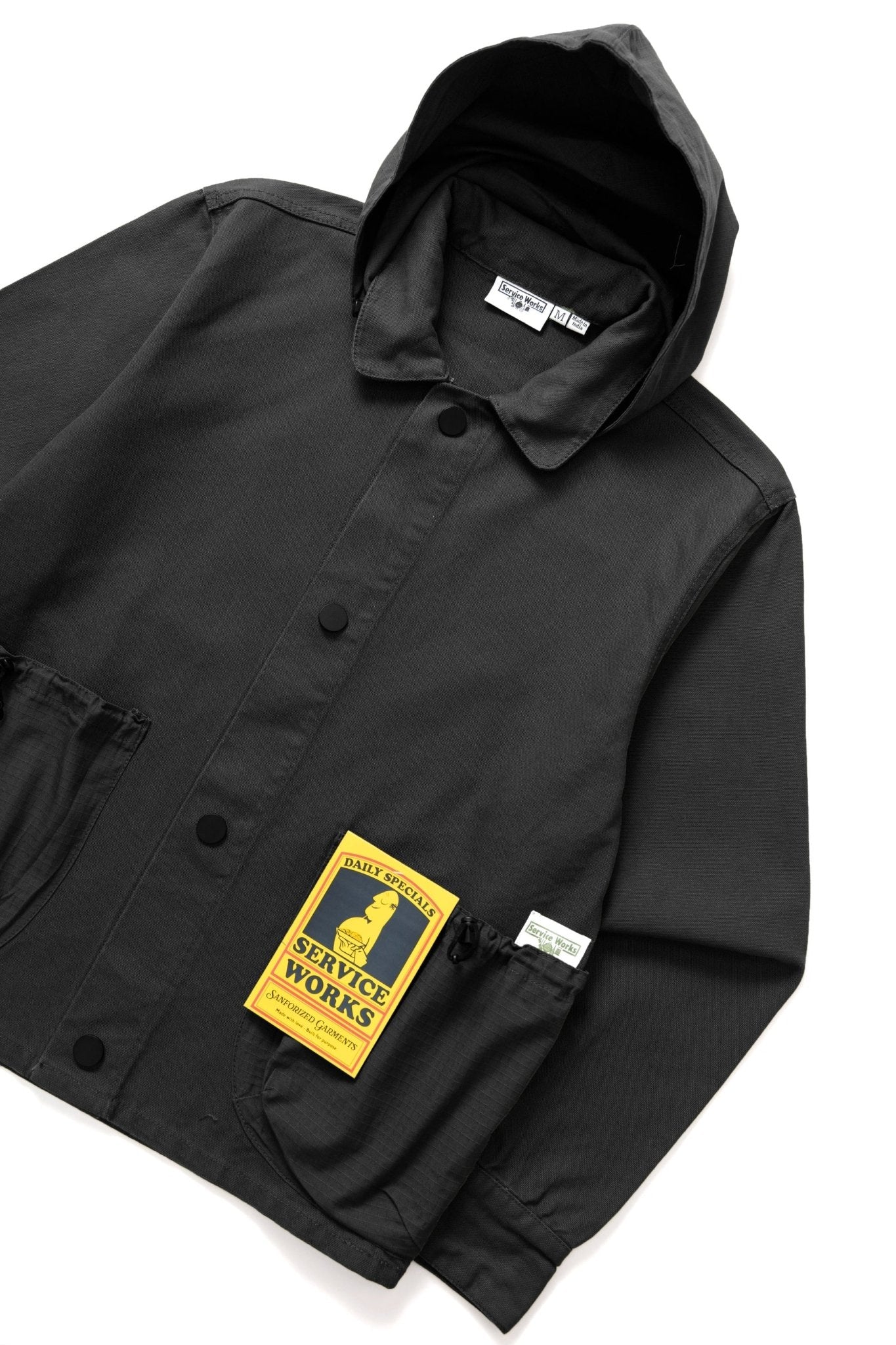 Service Works Gardener Jacket Black - Steranko Clothing Manchester