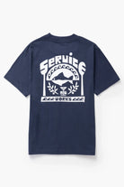 Service Works Milos Tee Navy - Steranko Clothing Manchester