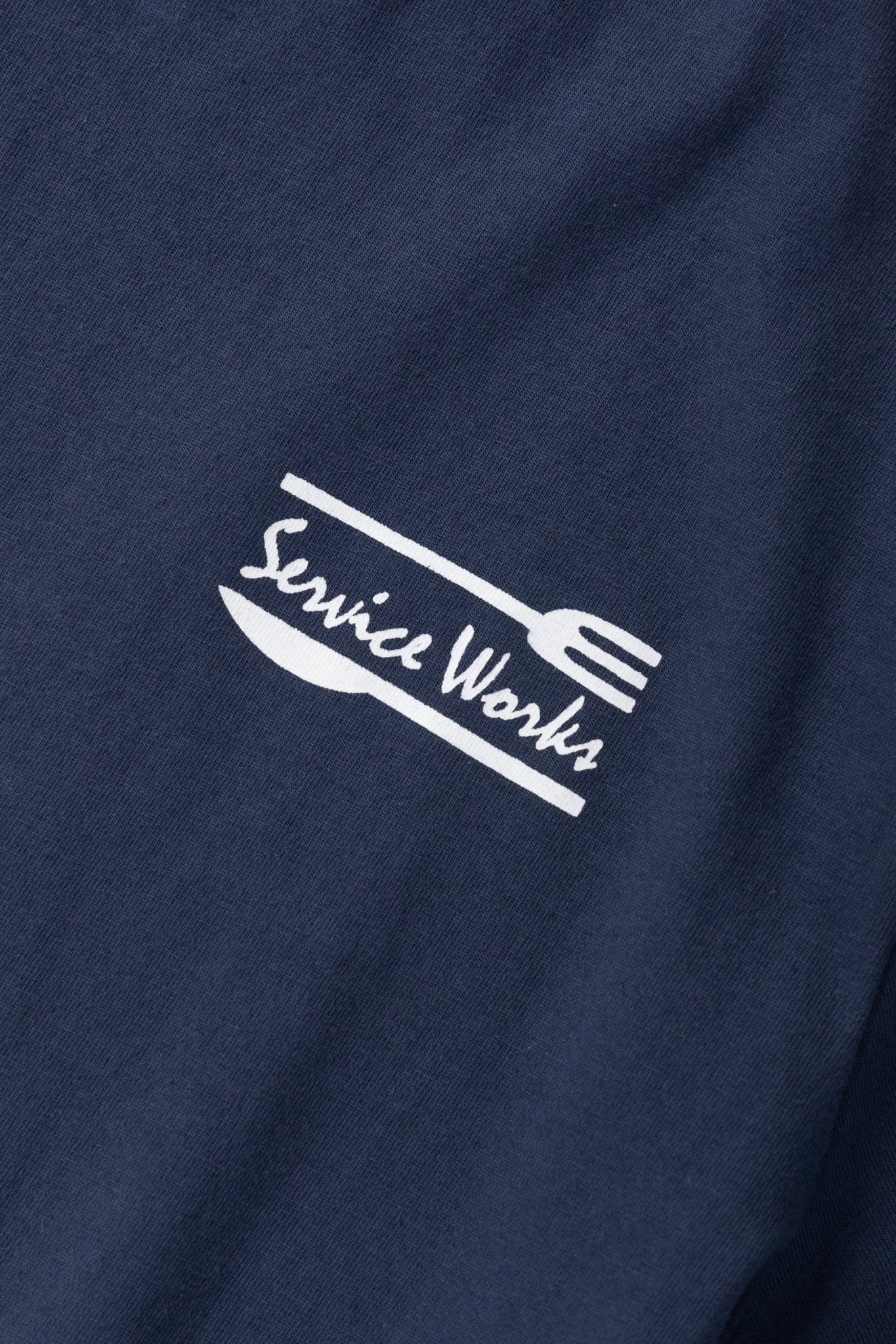 Service Works Milos Tee Navy - Steranko Clothing Manchester
