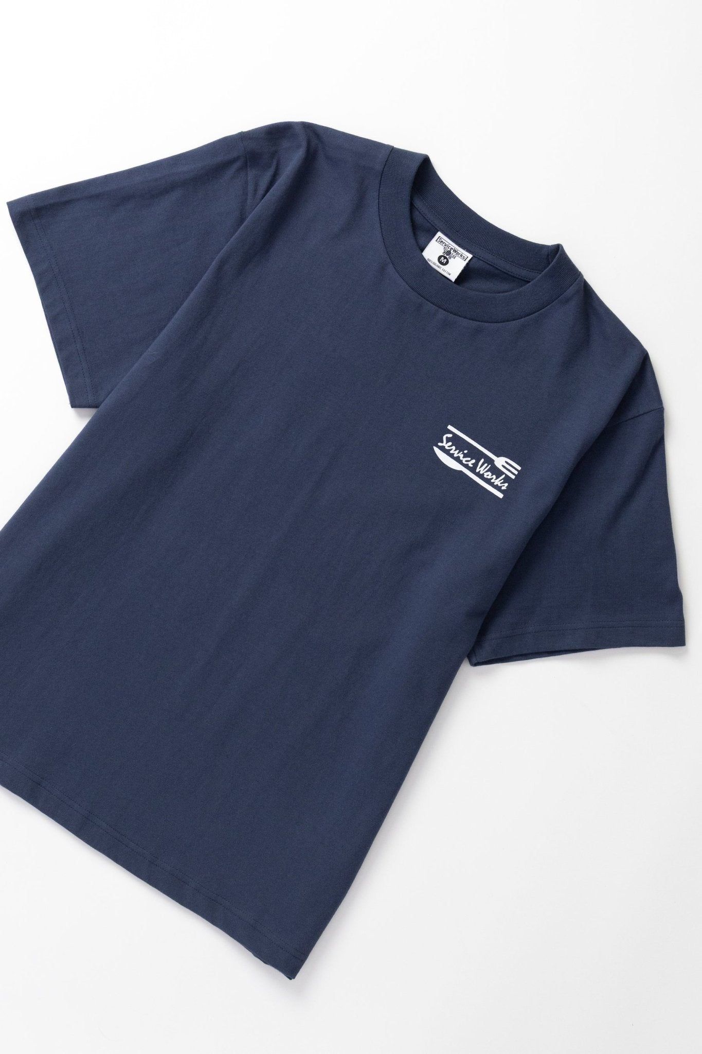 Service Works Milos Tee Navy - Steranko Clothing Manchester