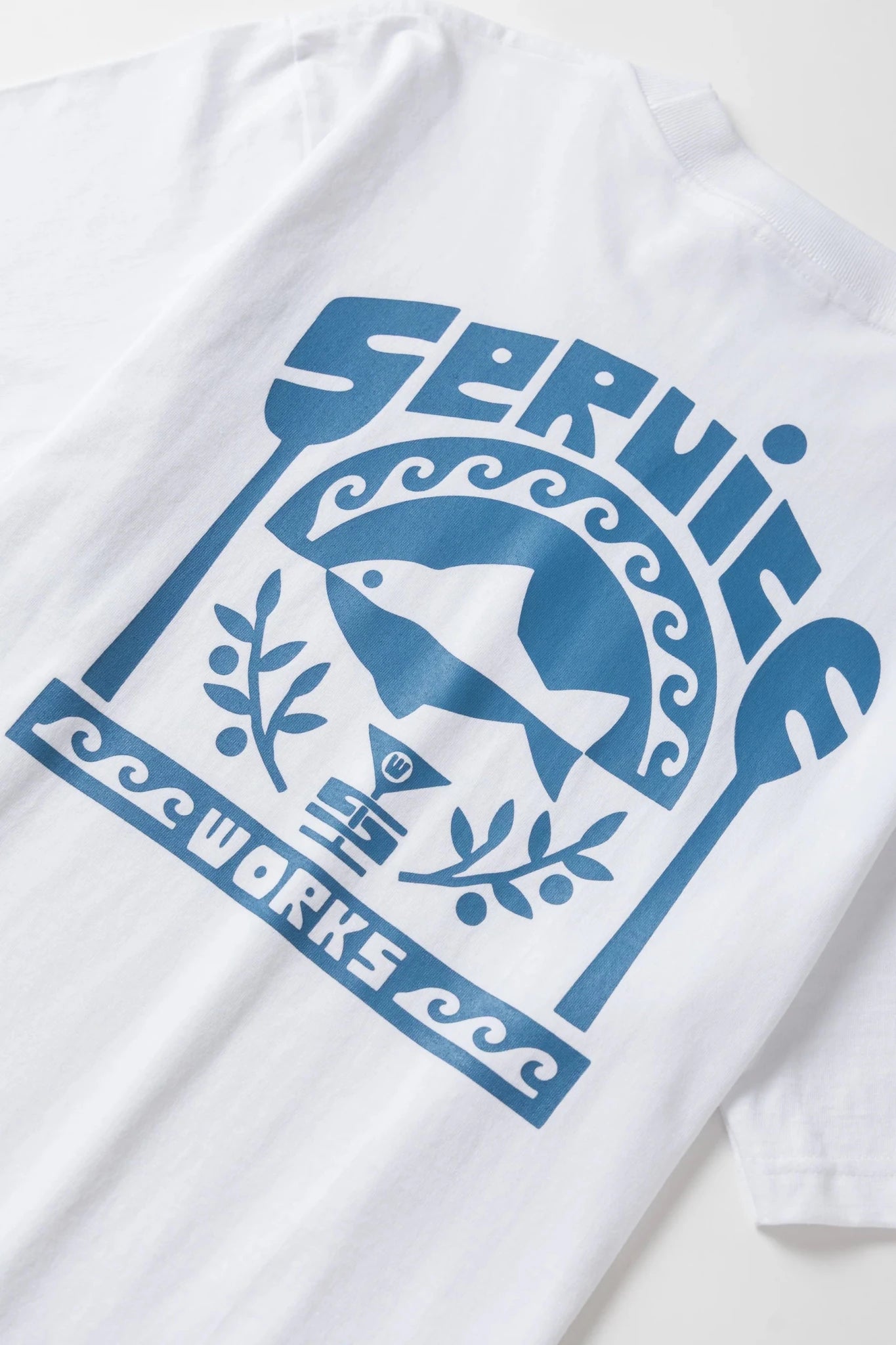 Service Works Milos Tee White - Steranko Clothing Manchester