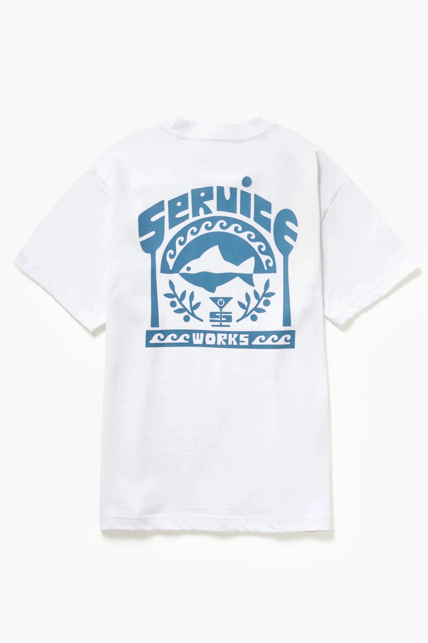 Service Works Milos Tee White - Steranko Clothing Manchester