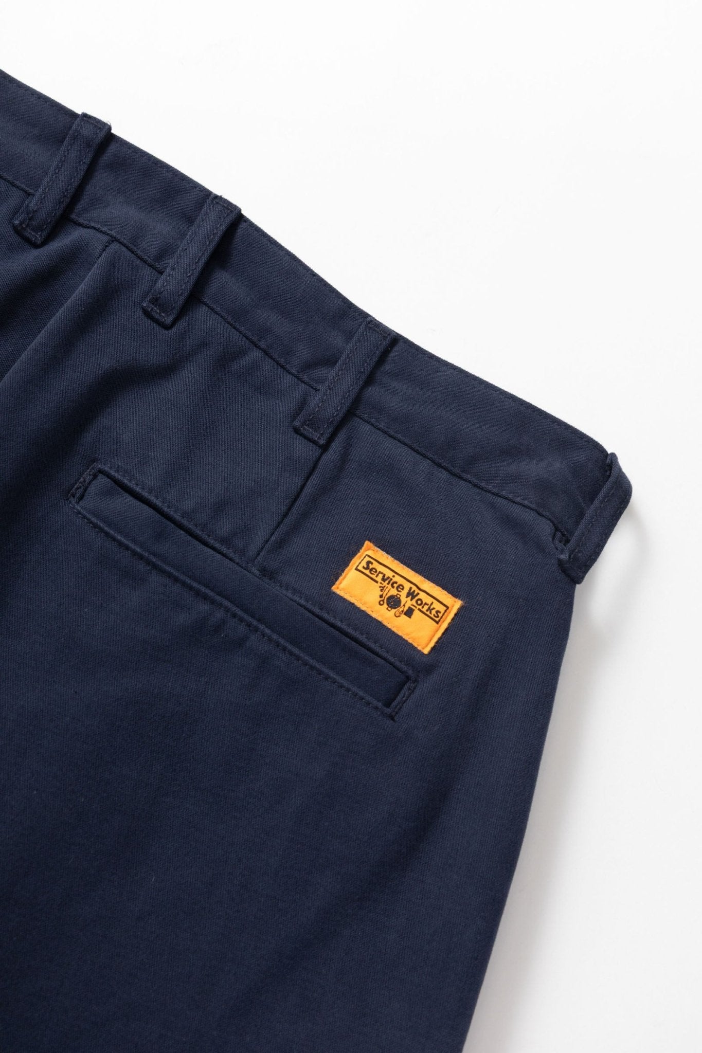 Service Works Moleskin Part Timer Pant Dark Navy - Steranko Clothing Manchester