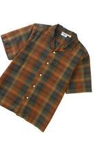 Service Works Plaid Resort Shirt Brown - Steranko Clothing Manchester