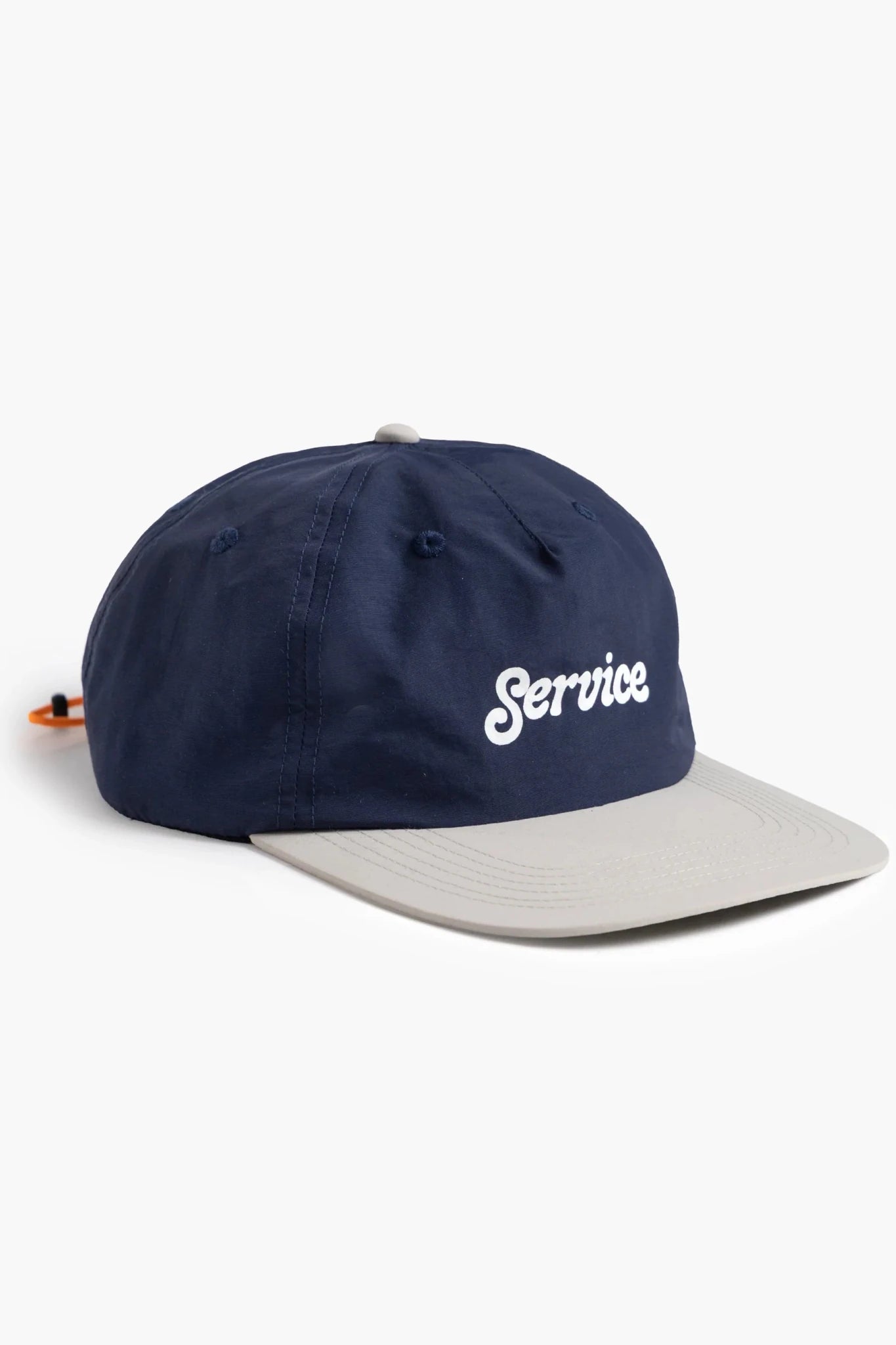 Service Works Script Surf Cap Navy / Off - White - Steranko Clothing Manchester