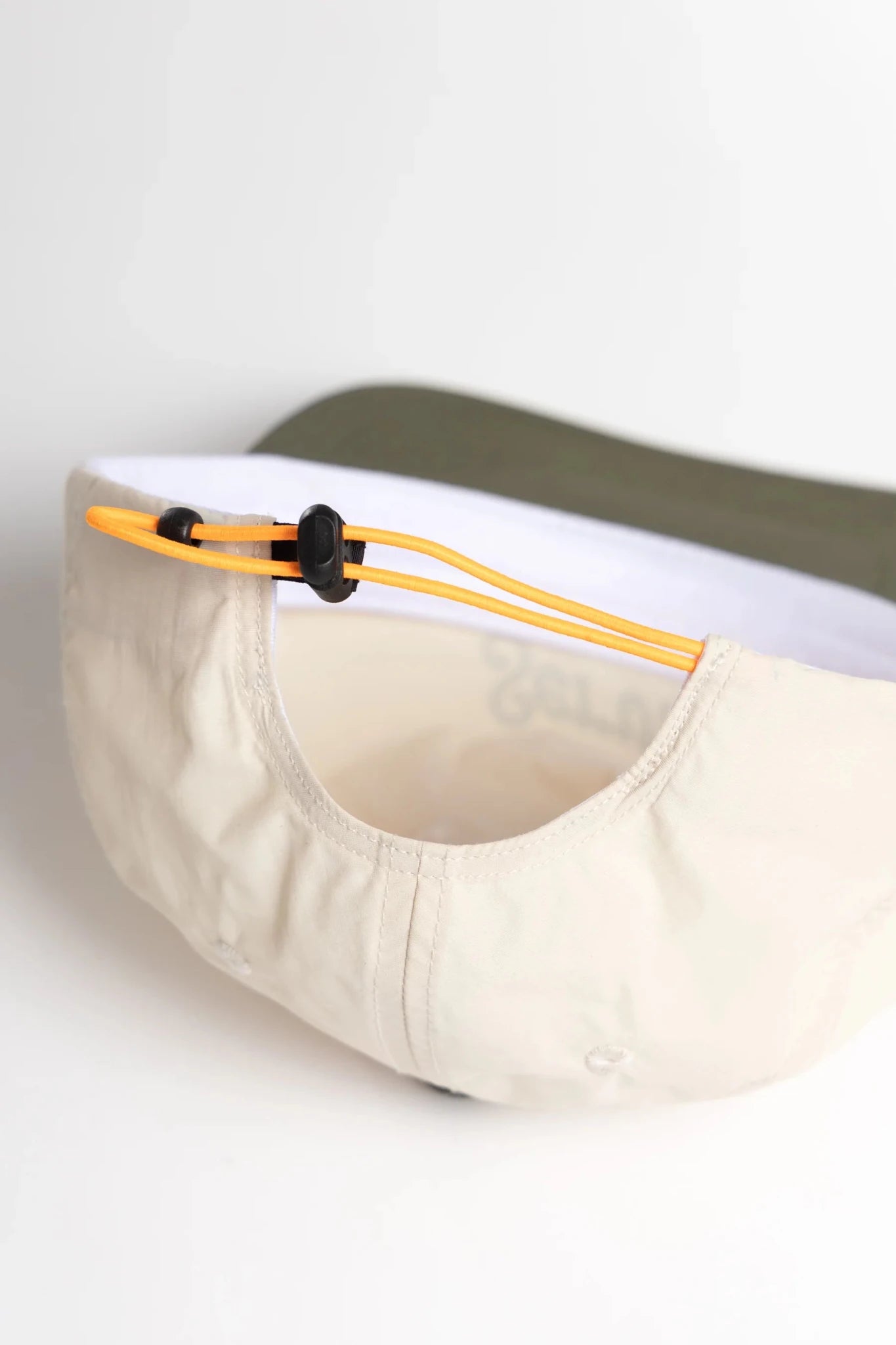 Service Works Script Surf Cap Off - White / Olive - Steranko Clothing Manchester