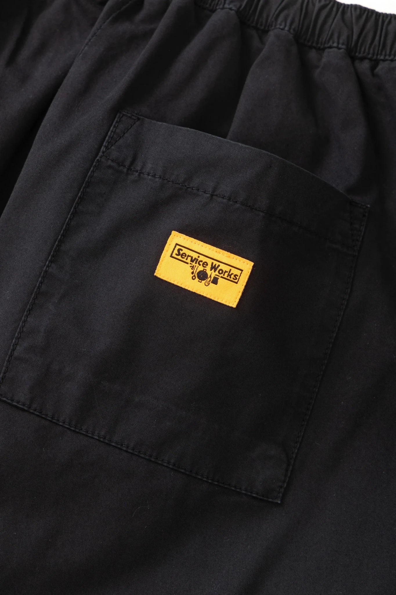 Service Works Tech Twill Easy Chef Pants Black - Steranko Clothing Manchester