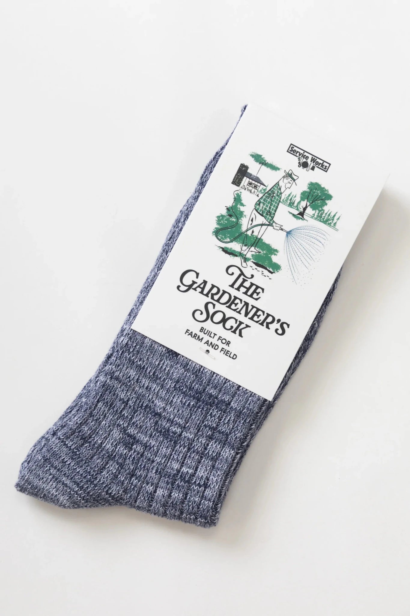 Service Works The Gardener Socks Navy - Steranko Clothing Manchester