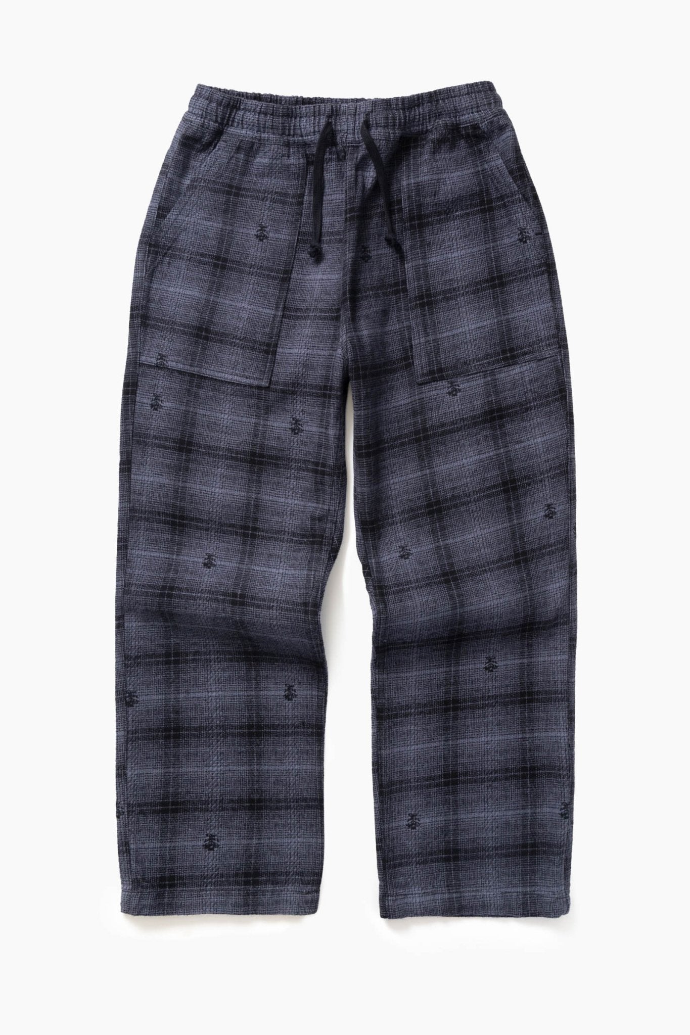 Service Works Thistle Plaid Chef Pant Black - Steranko Clothing Manchester