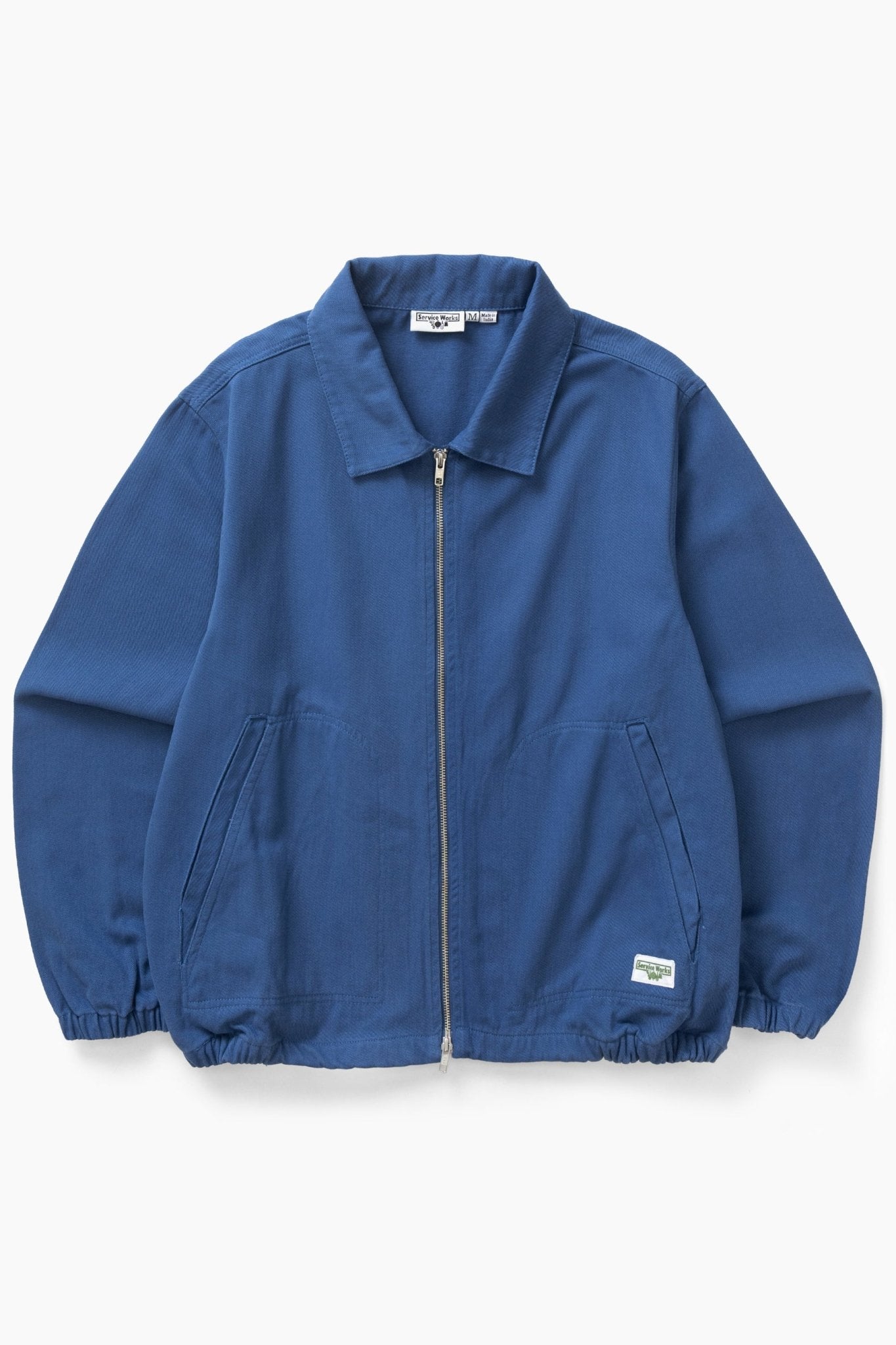 Service Works Twill Work Jacket Blue - Steranko Clothing Manchester