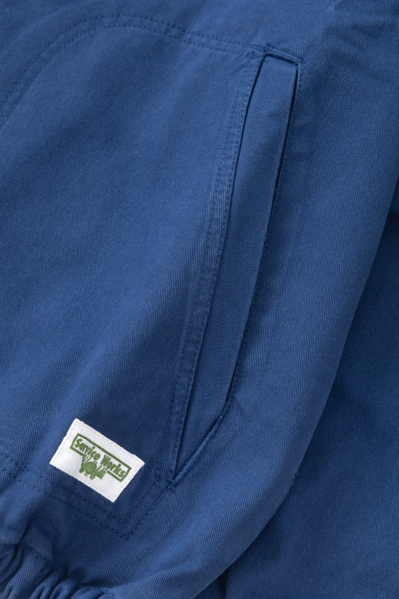 Service Works Twill Work Jacket Blue - Steranko Clothing Manchester