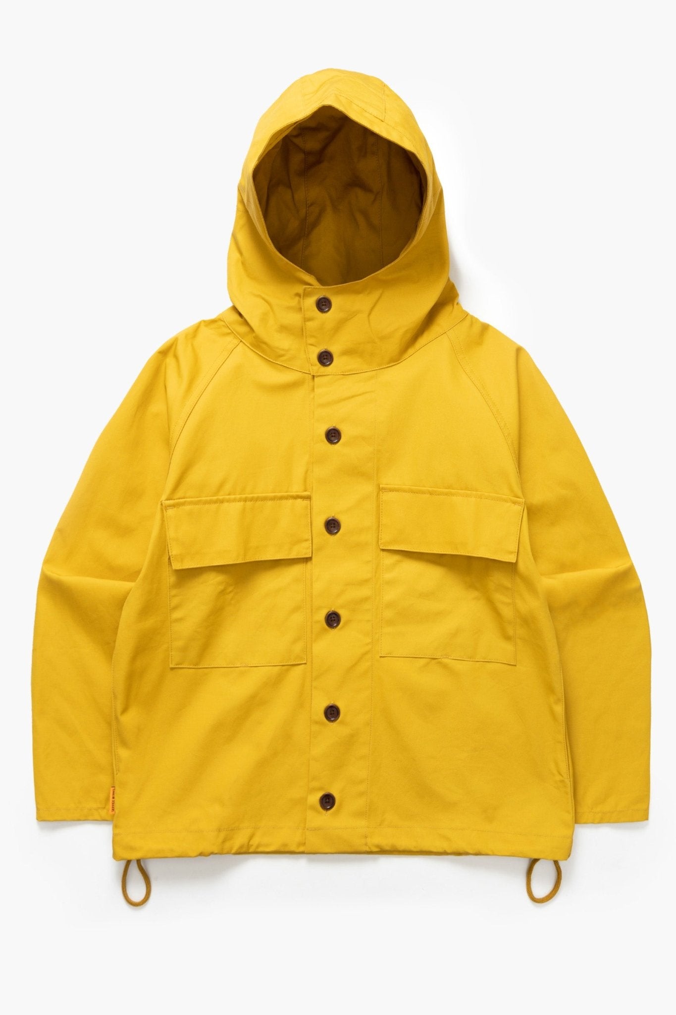 Service Works Waxed Cotton Allotment Parka Ochre - Steranko Clothing Manchester
