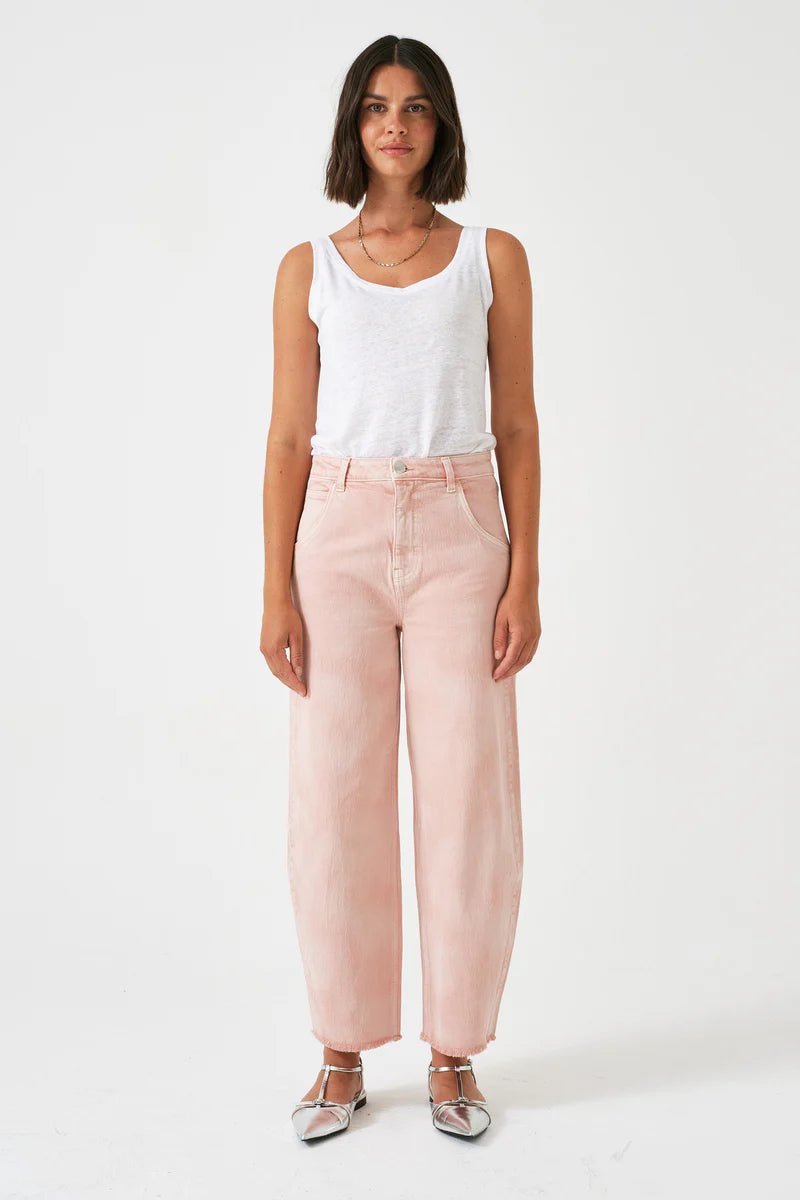 Seventy + Mochi Bo Jean Cloud Peony Pink - Steranko Clothing Manchester