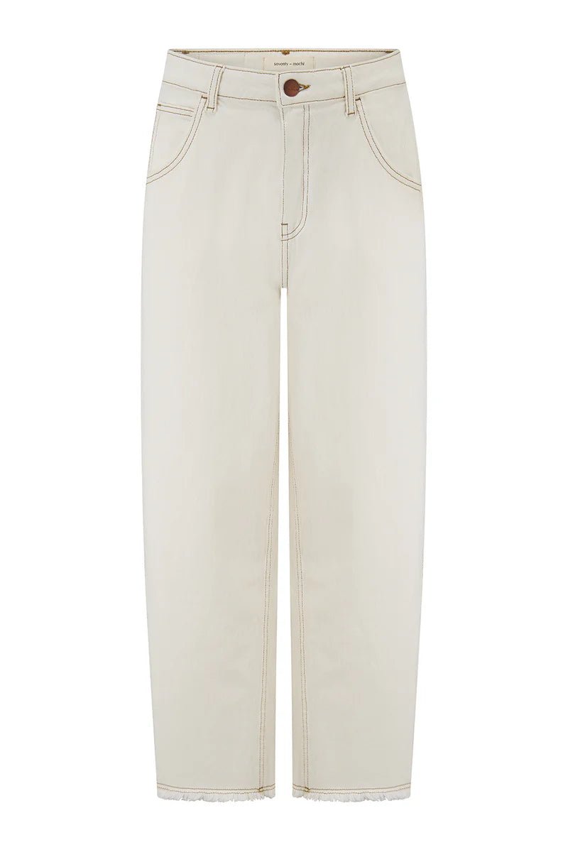 Seventy + Mochi Bo Jean Ecru - Steranko Clothing Manchester