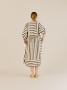 Sideline Betsy Dress Off White Stripe - Steranko Clothing Manchester