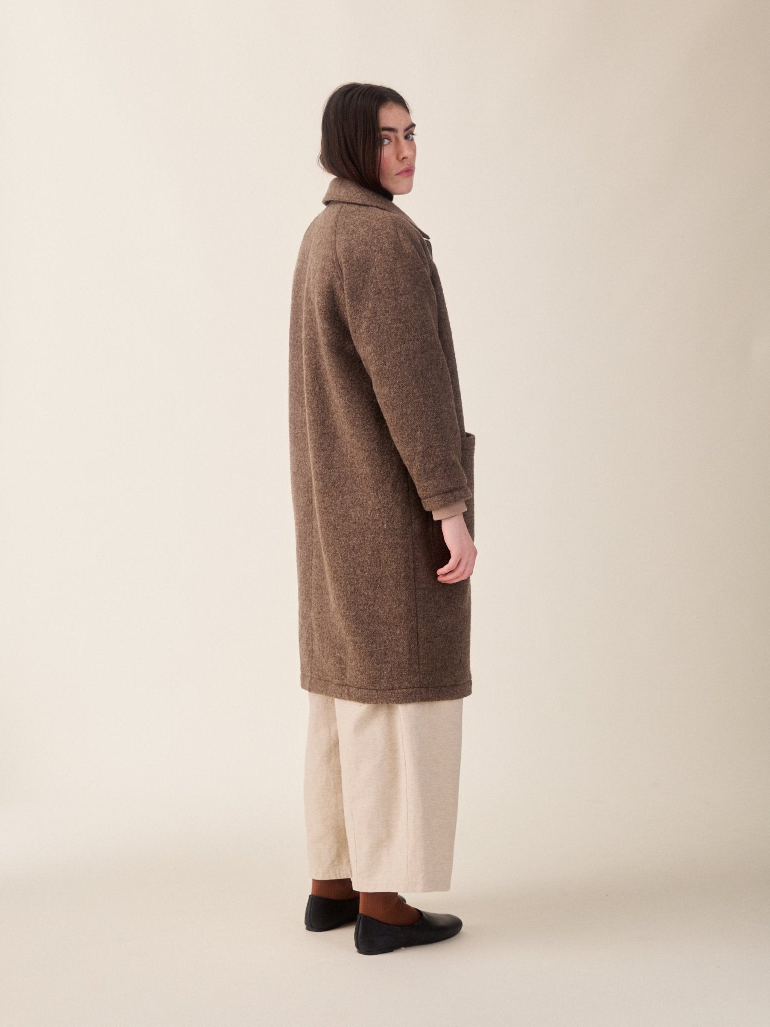 Sideline Bobby Coat Brown Marl - Steranko Clothing Manchester