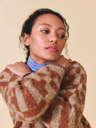 Sideline Fara Jumper Brown Mix - Steranko Clothing Manchester