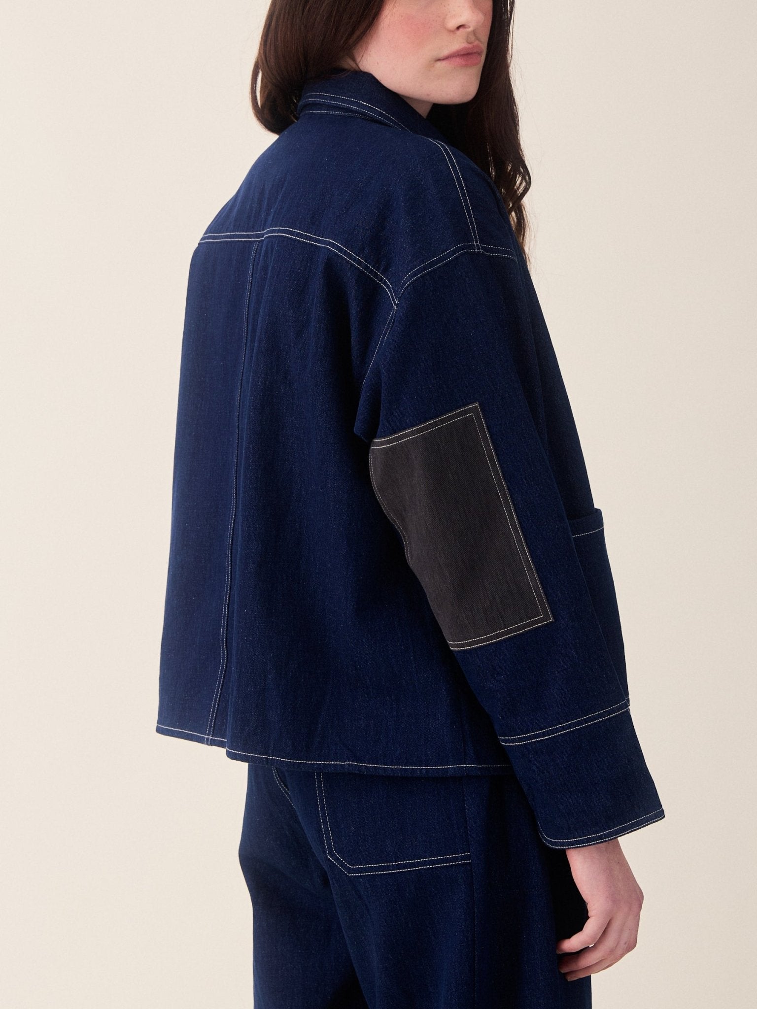 Sideline Frankie Jacket Indigo - Steranko Clothing Manchester