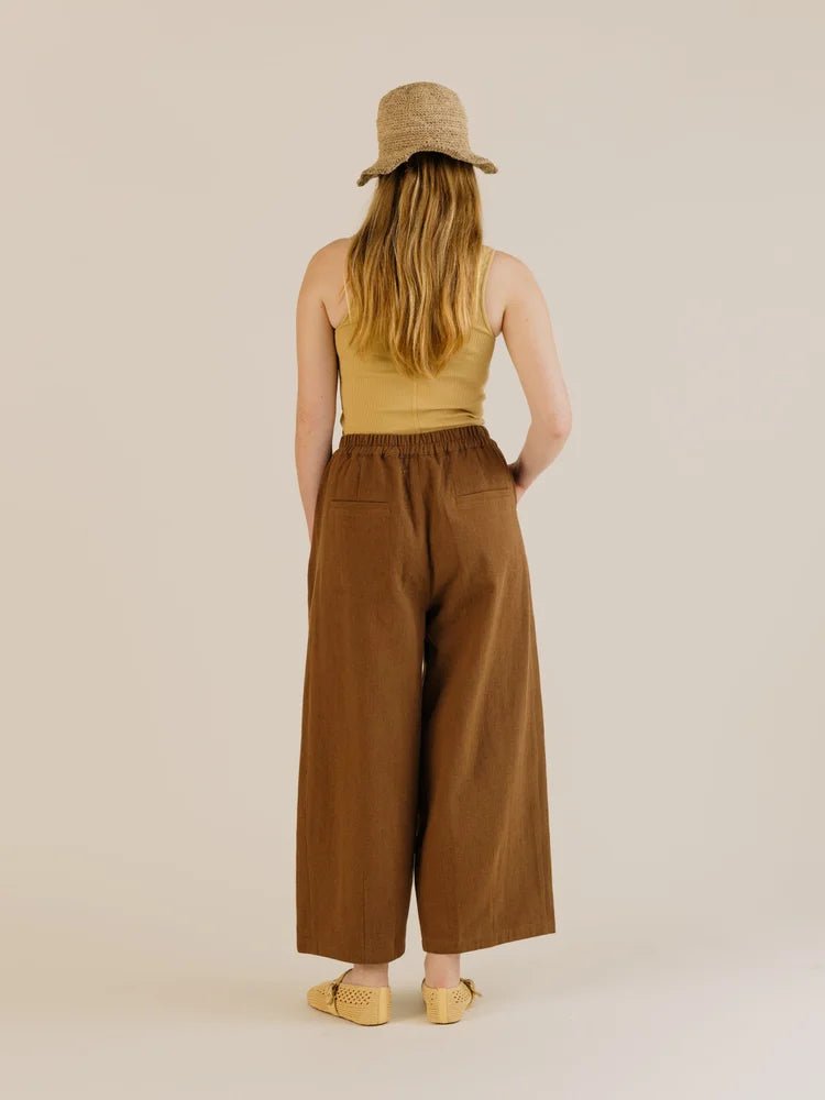 Sideline Leila Trousers Earth - Steranko Clothing Manchester