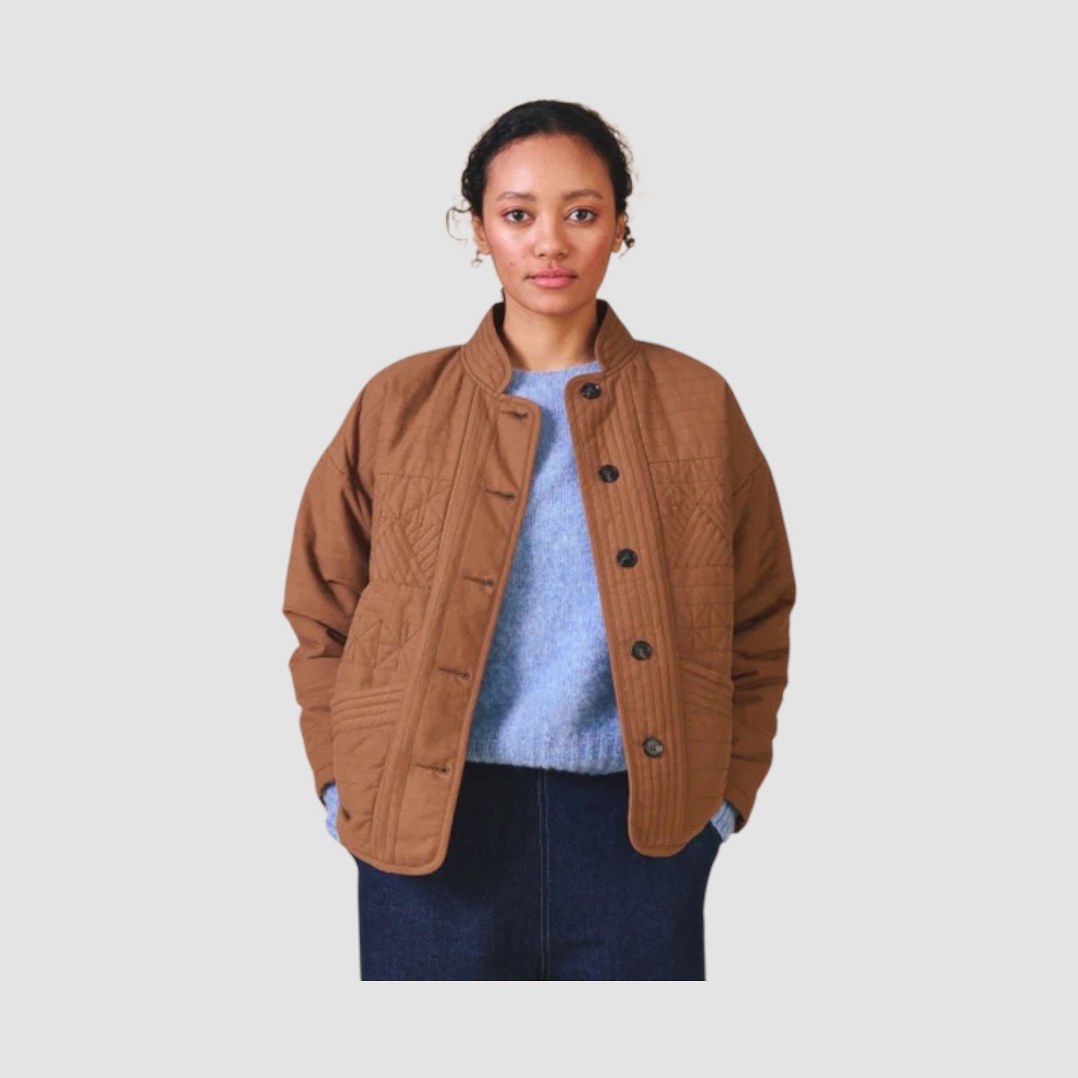 Sideline Matilda Jacket Toffee - Steranko Clothing Manchester