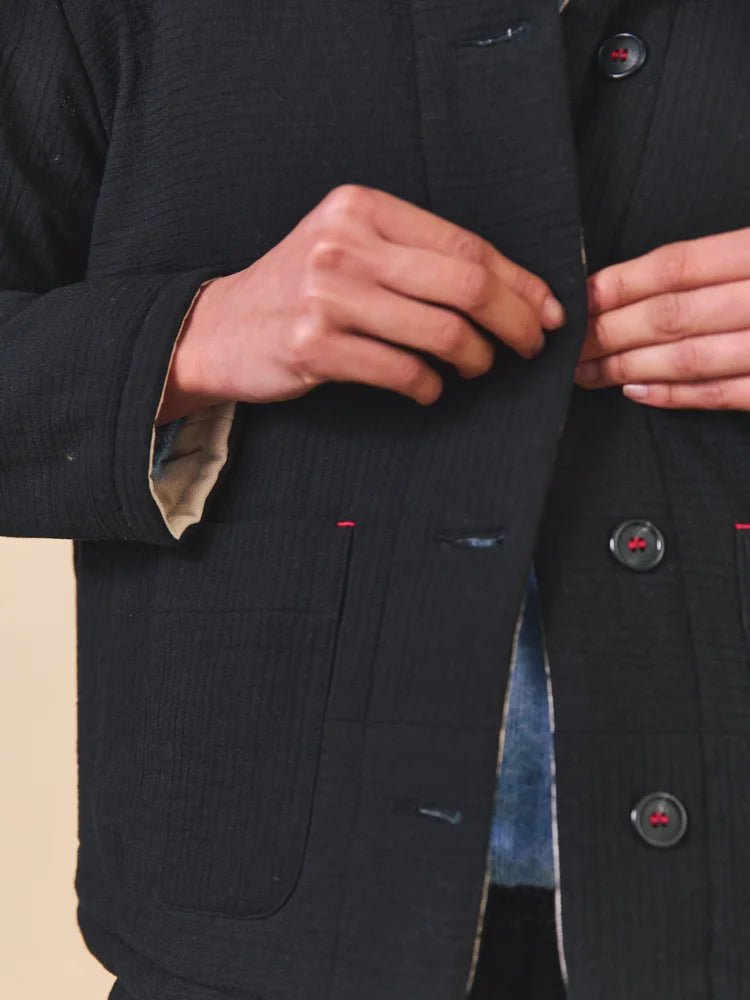 Sideline Molly Jacket Black - Steranko Clothing Manchester