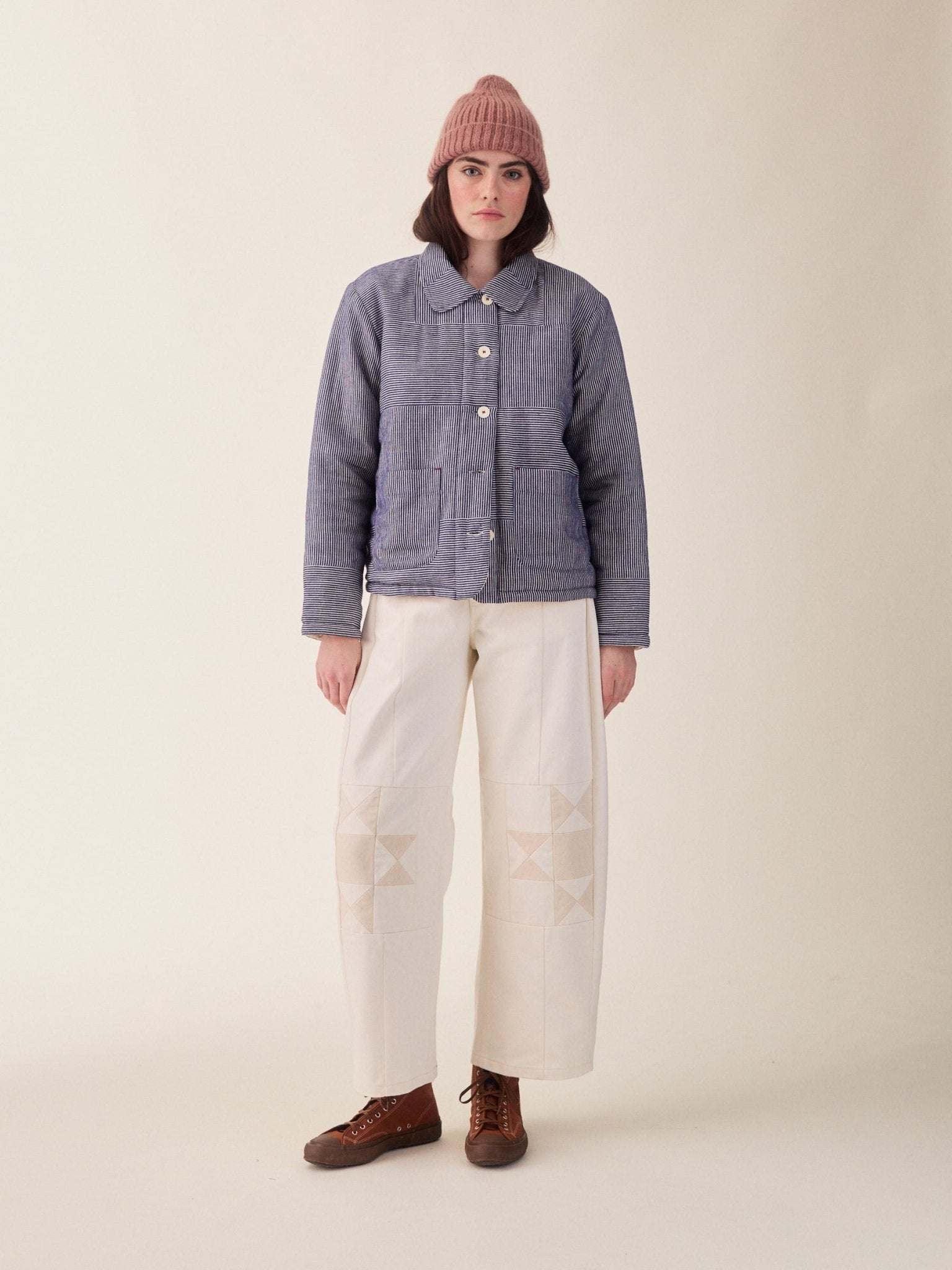 Sideline Molly Jacket Railroad Stripe - Steranko Clothing Manchester