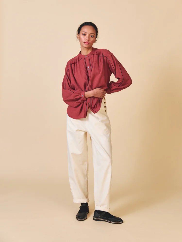 Sideline Pia Jeans Oat - Steranko Clothing Manchester